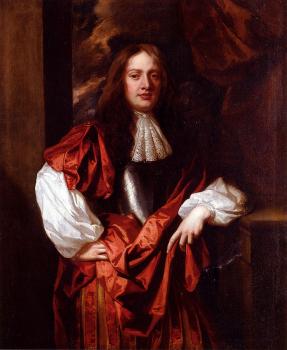 Sir Peter Lely : Portrait Of The Hon Charles Bertie Of Uffington